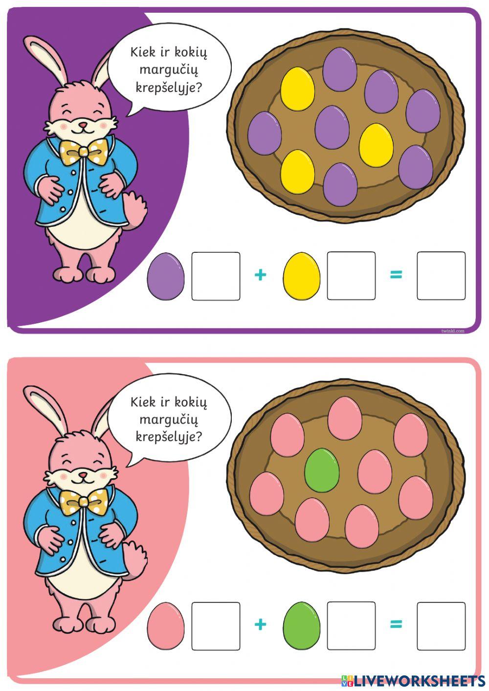 Velykų margučiai 1-10