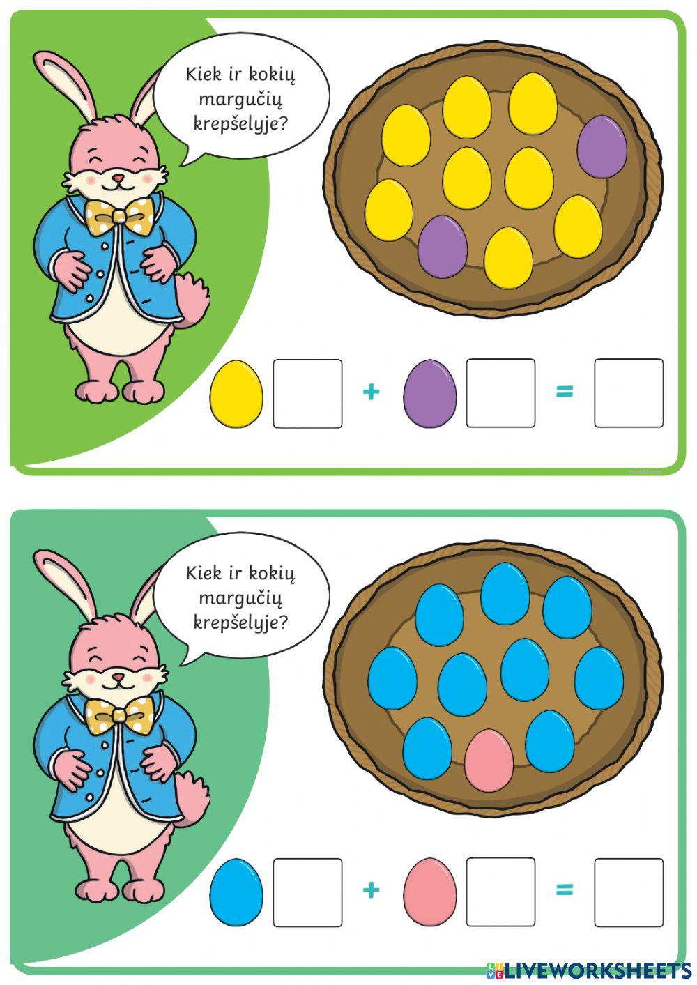 Velykų margučiai 1-10