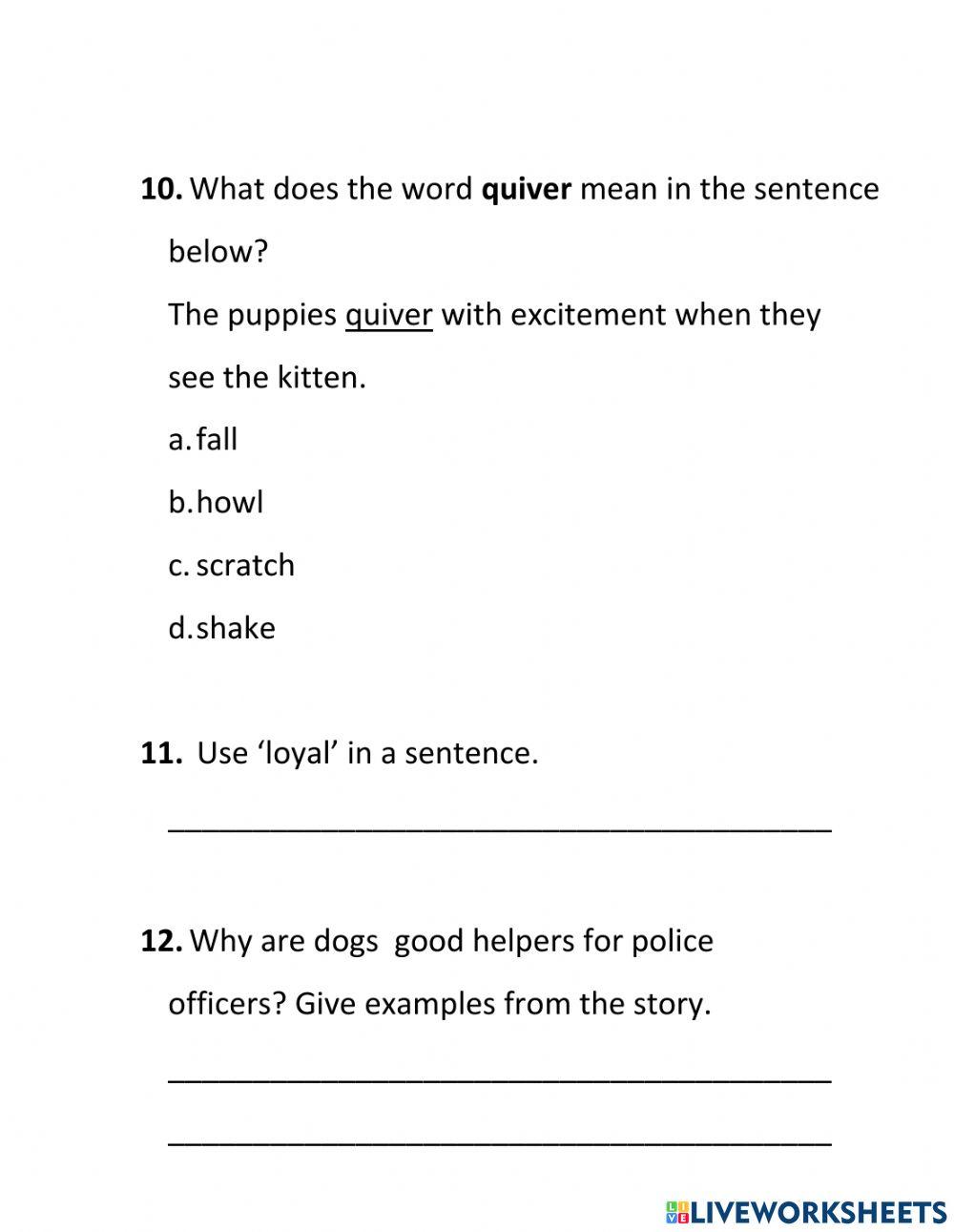 Aero and Officer Mike