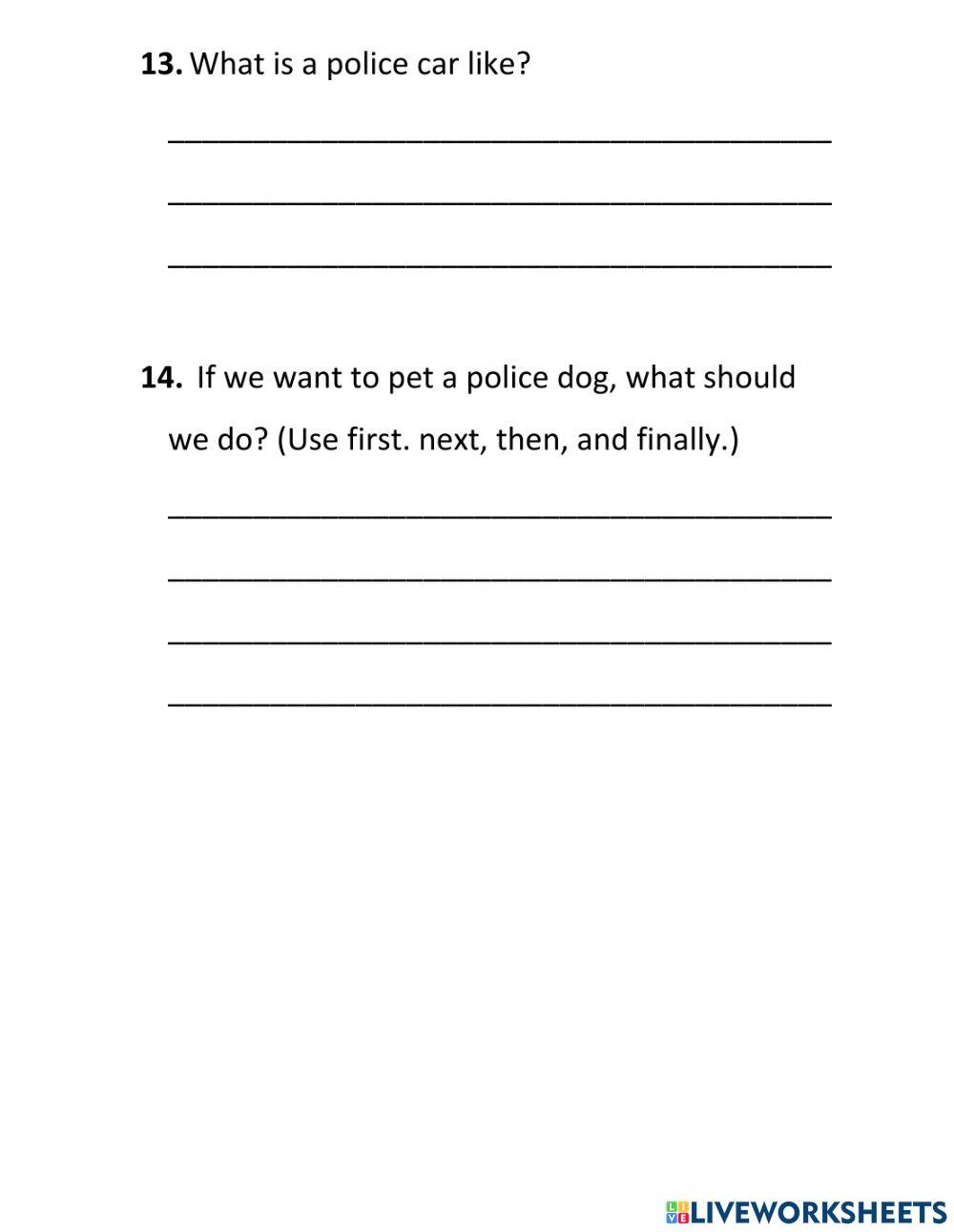 Aero and Officer Mike