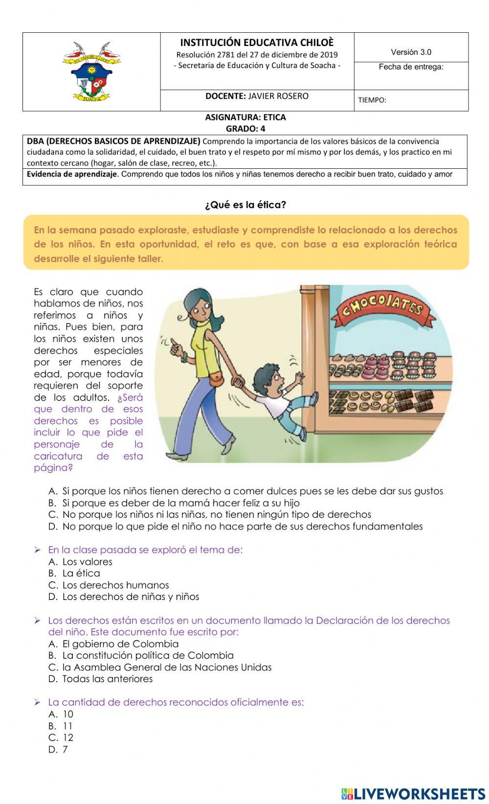 Derechos de los niños
