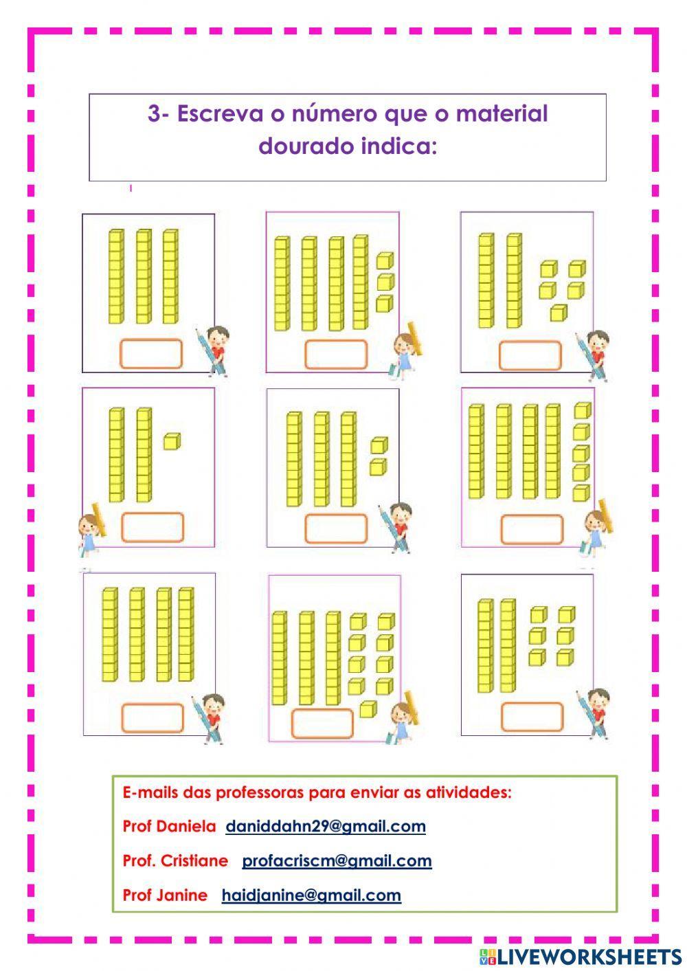 Ordenação decimal QUINZENA 3
