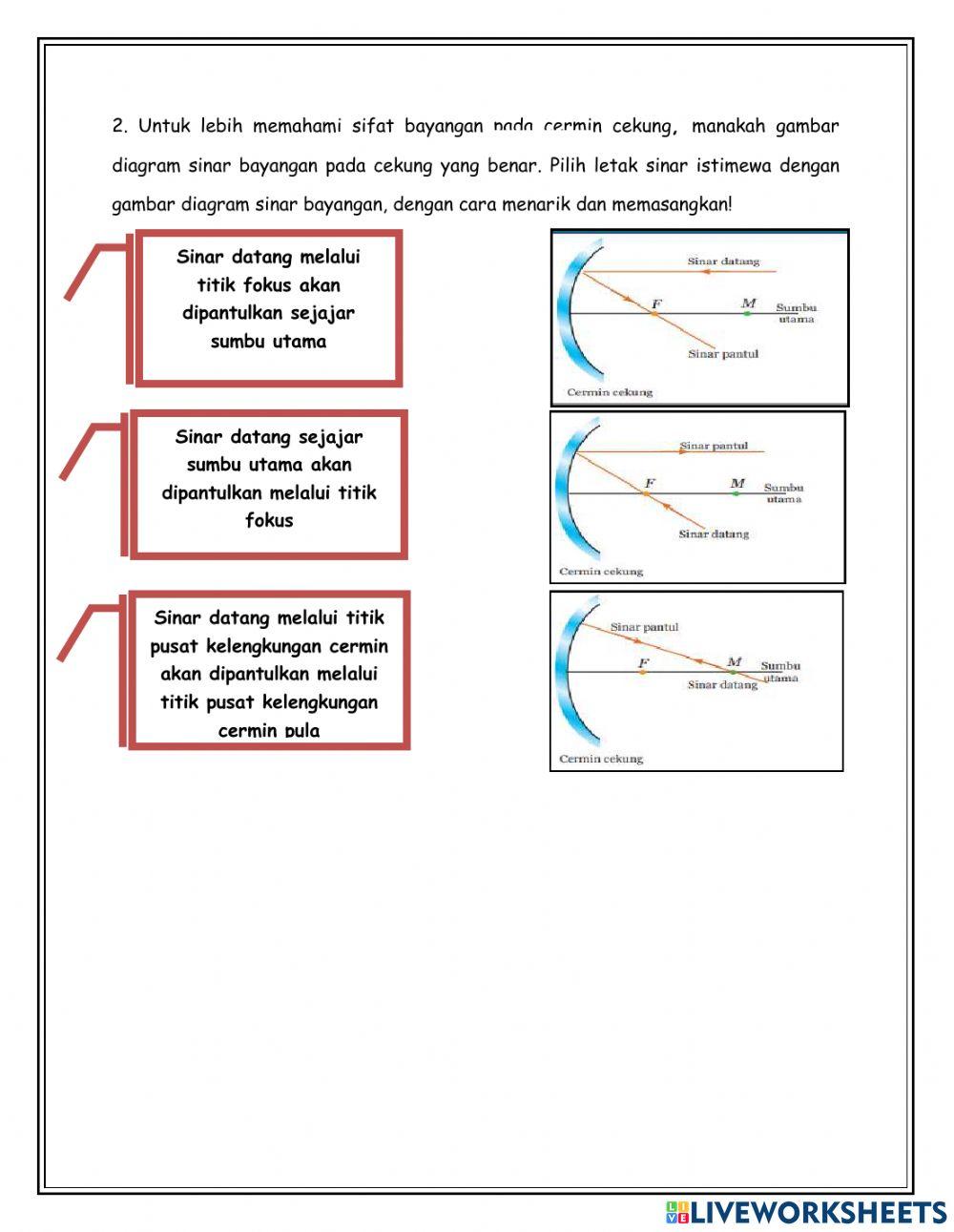 LKPD Cermin dan Lensa Cekung-Cembung