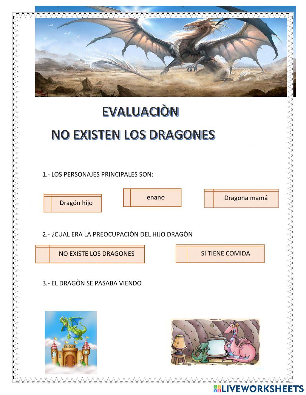 NO EXISTEN LOS DRAGONES