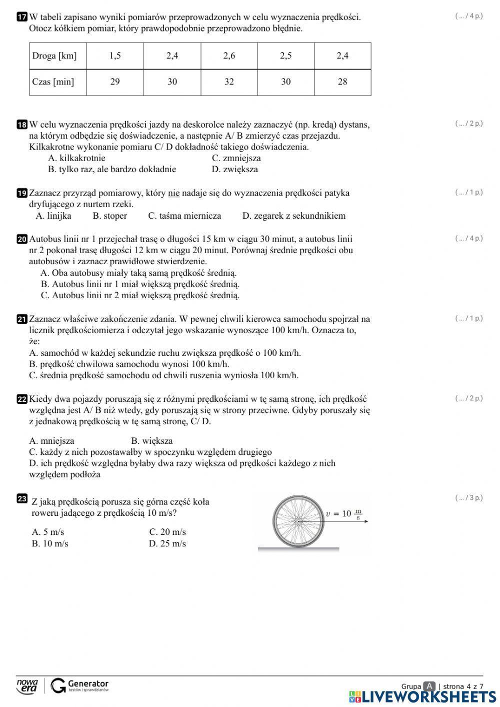 Dymanika i kinematyka