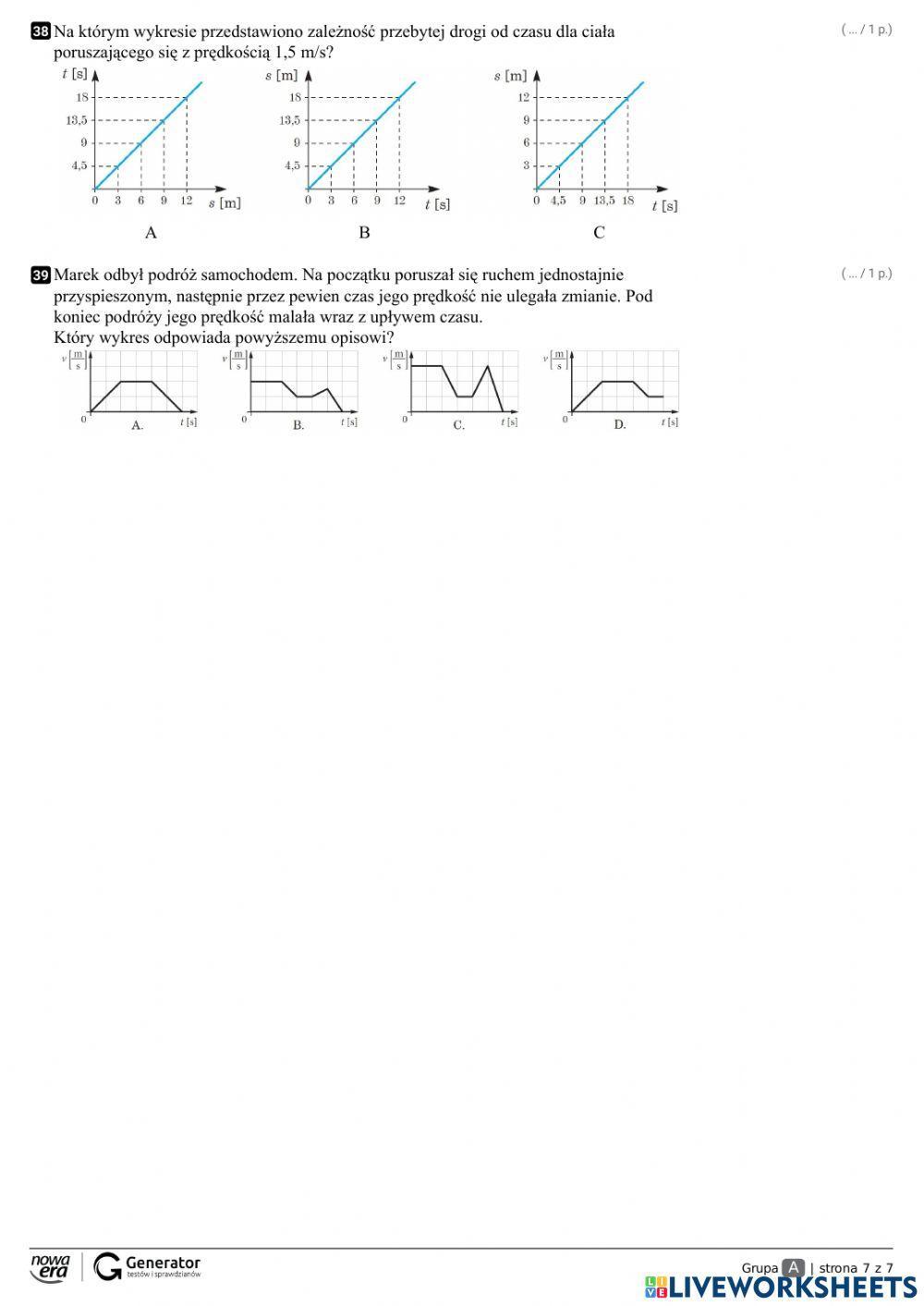 Dymanika i kinematyka