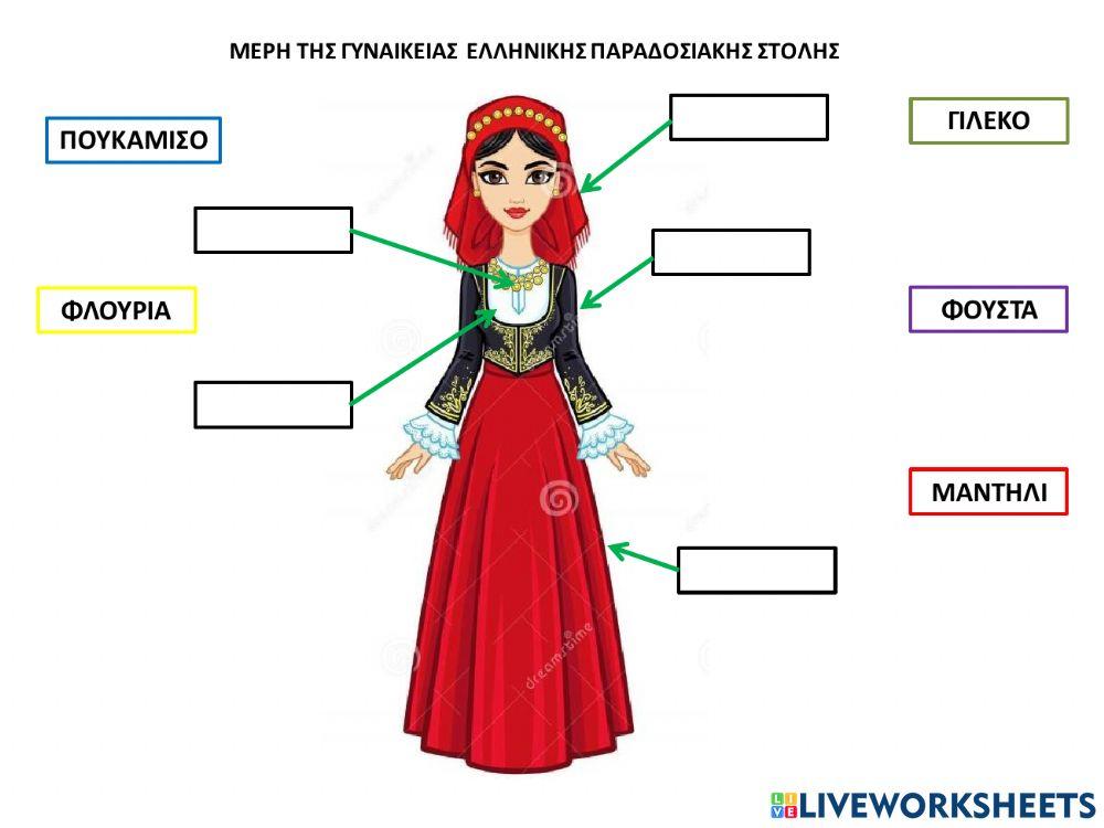 Γυναικεια παραδοσιακη φορεσια