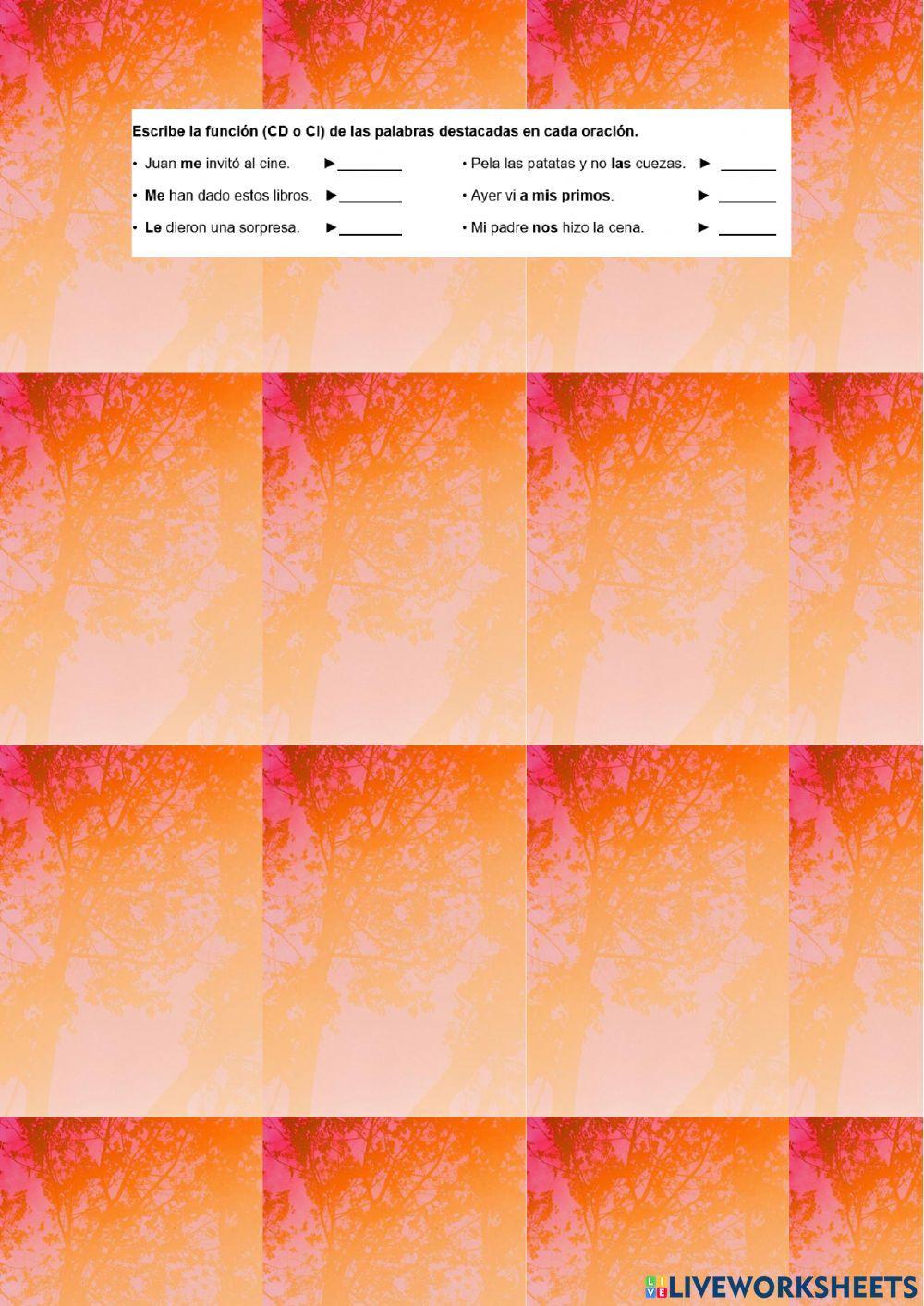 Repaso 2º trimestre lengua