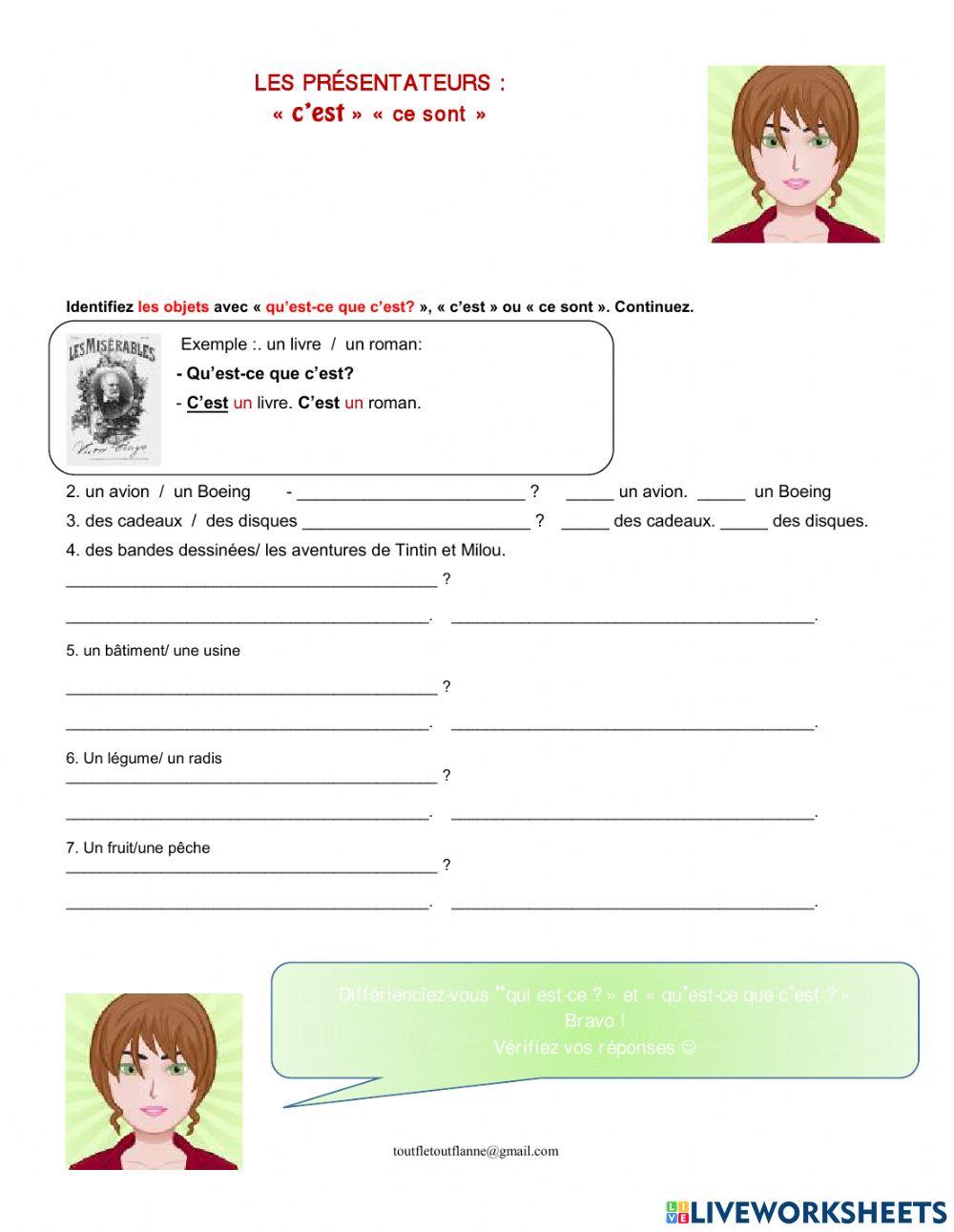 Présentateur (3-objets)