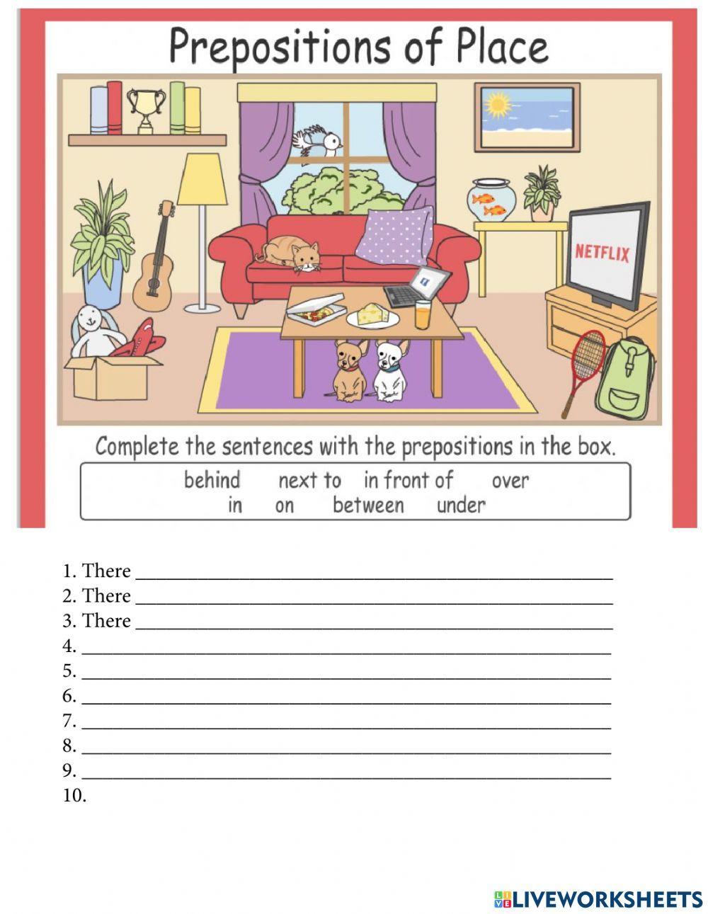 There is-are prepositions