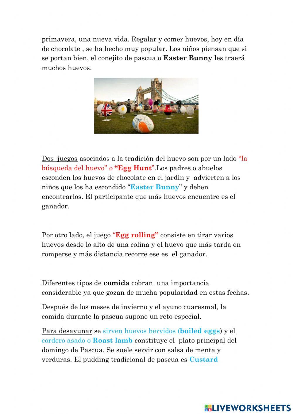 Origen de los huevos de pascua