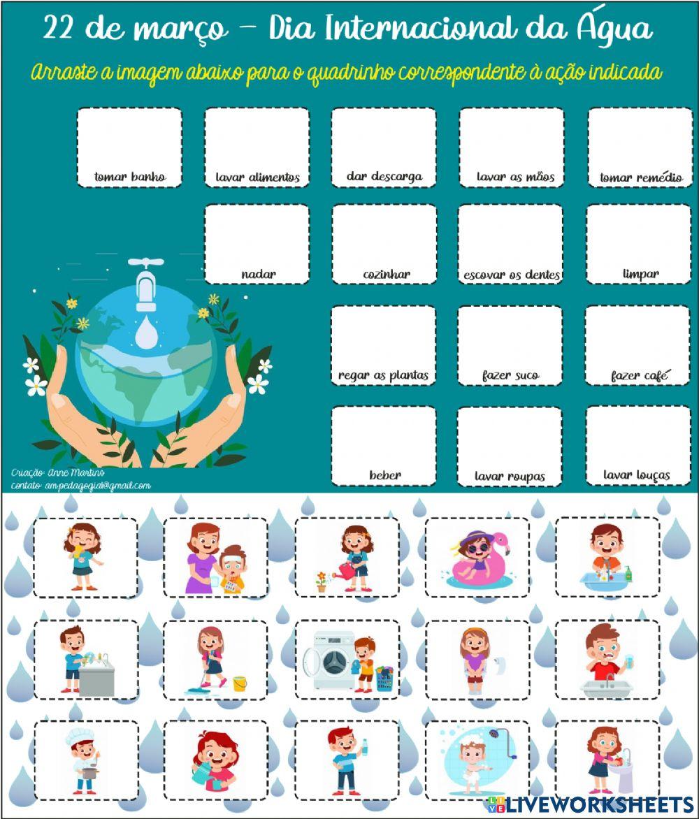 O que podemos fazer com a água