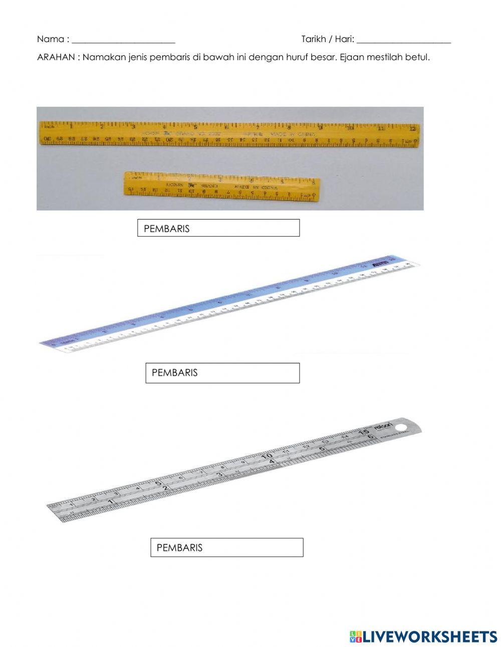 Jenis pembaris kssm kr