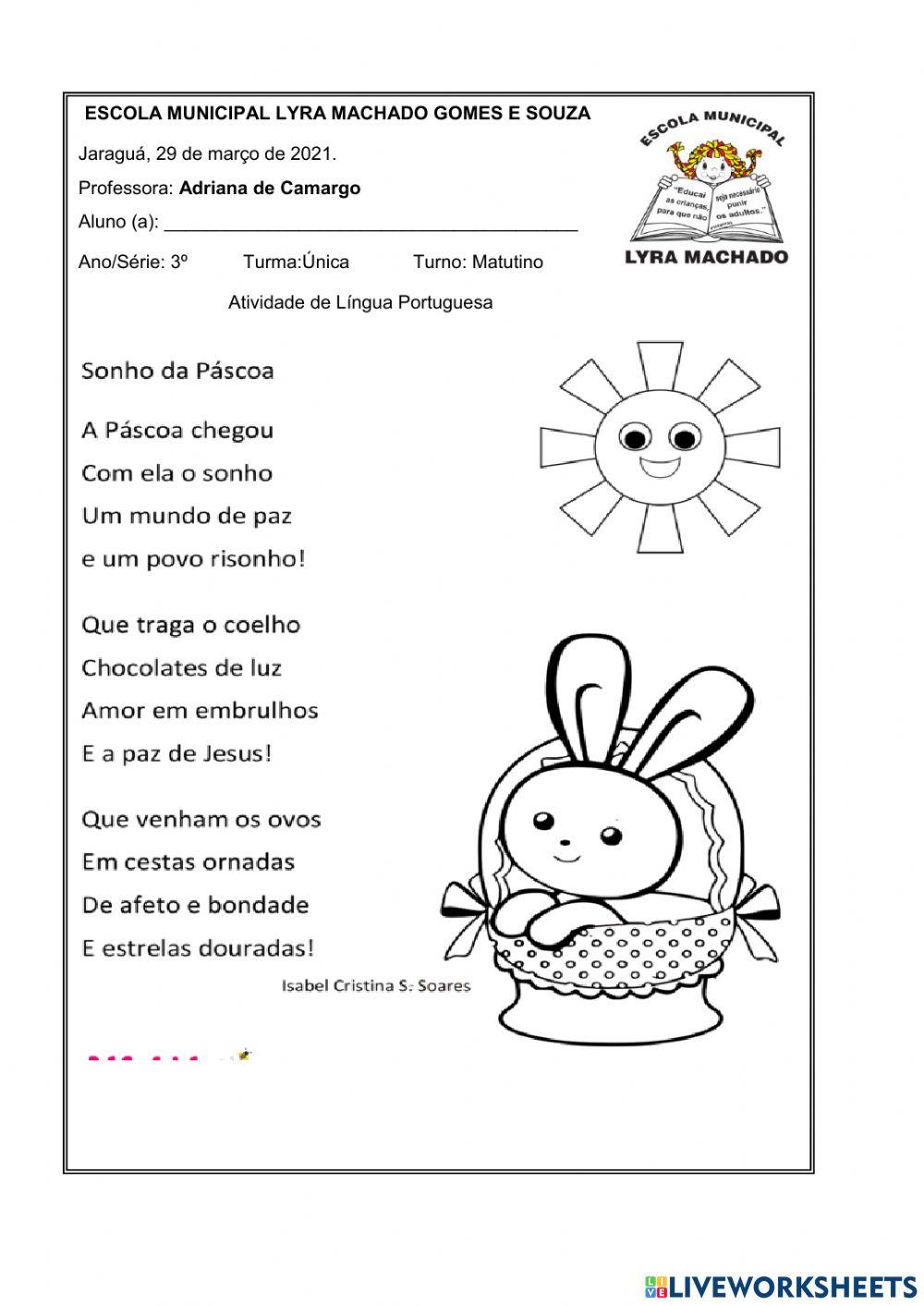 Atividade de português