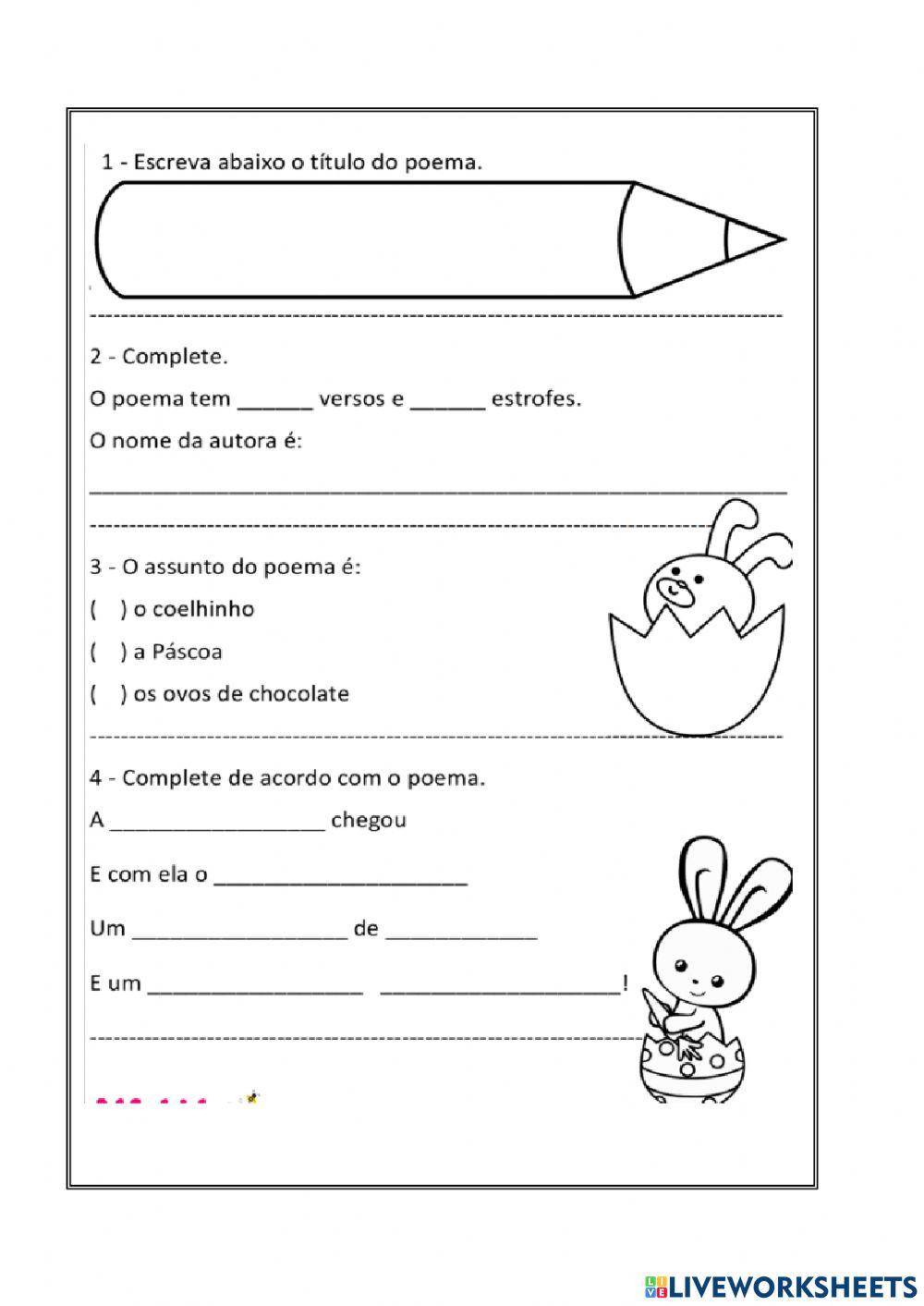 Atividade de português