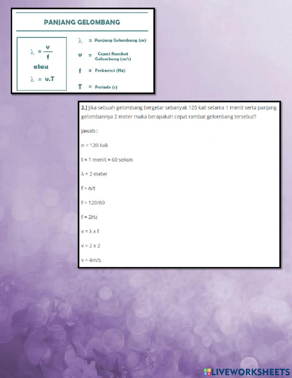 LKPD Materi Gelombang