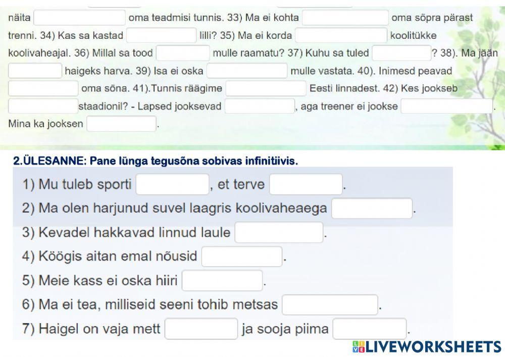 4kl-LIHTMINEVIK+INFINITIIVID-1