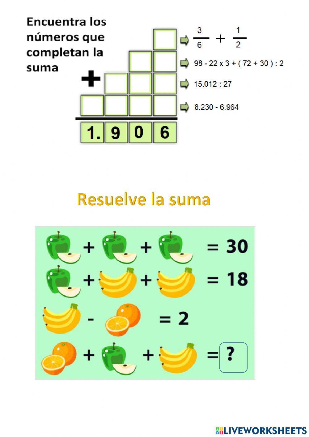 Acertijos matemáticos
