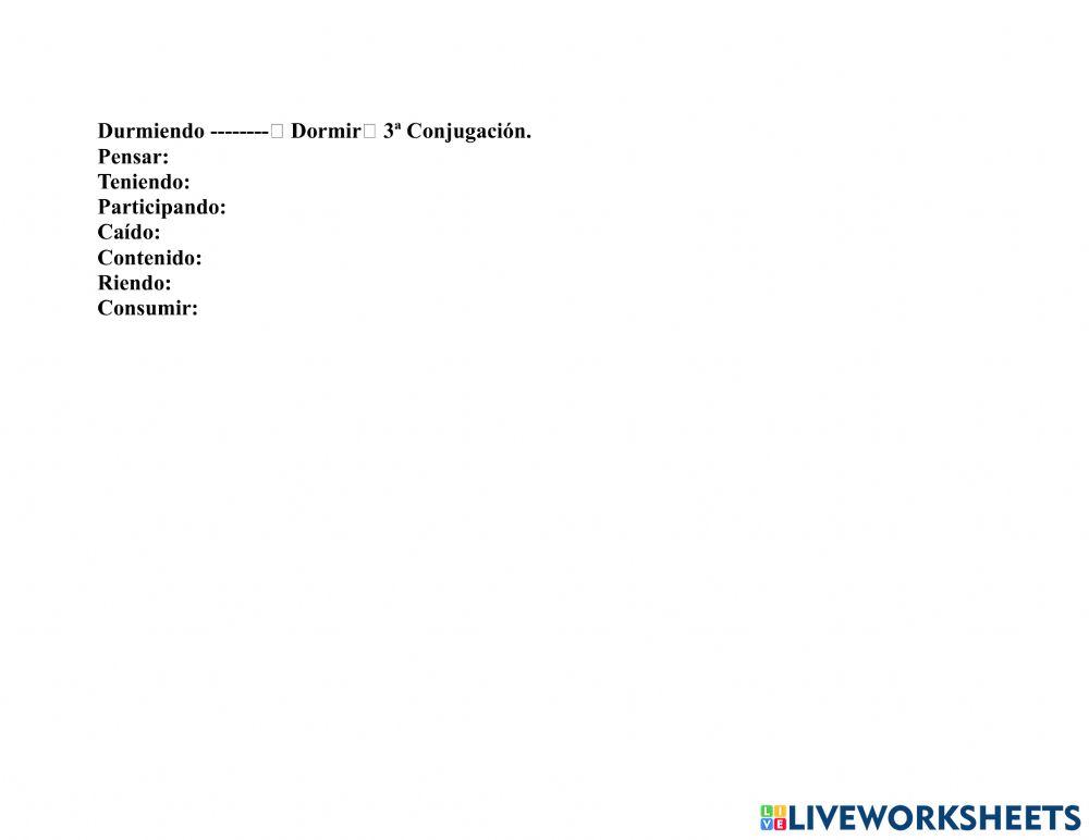 Análisis morfológico verbo