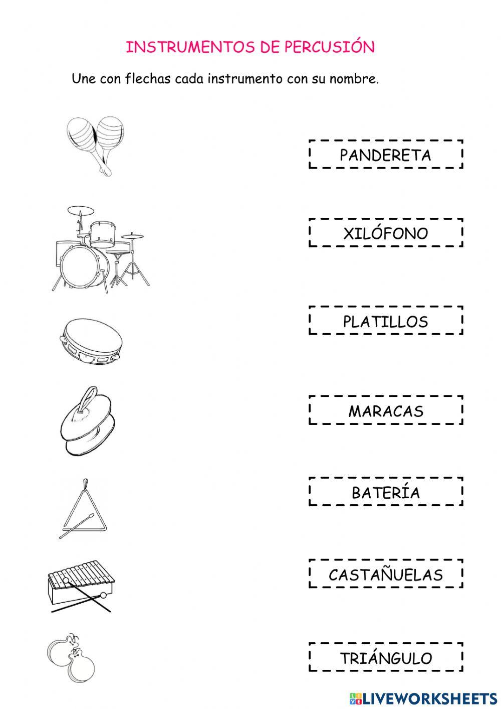 Instrumentos de percusión
