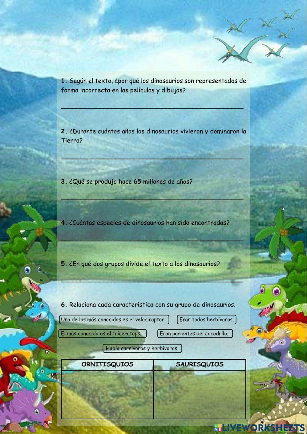 Era de los dinosaurios