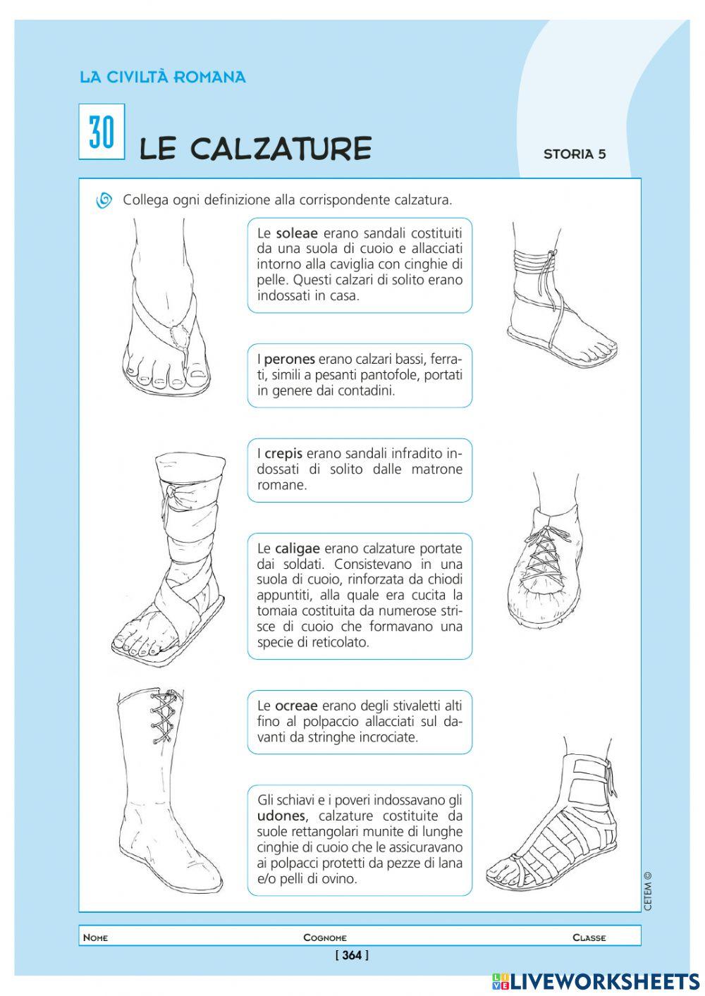 Calzatura romana deals