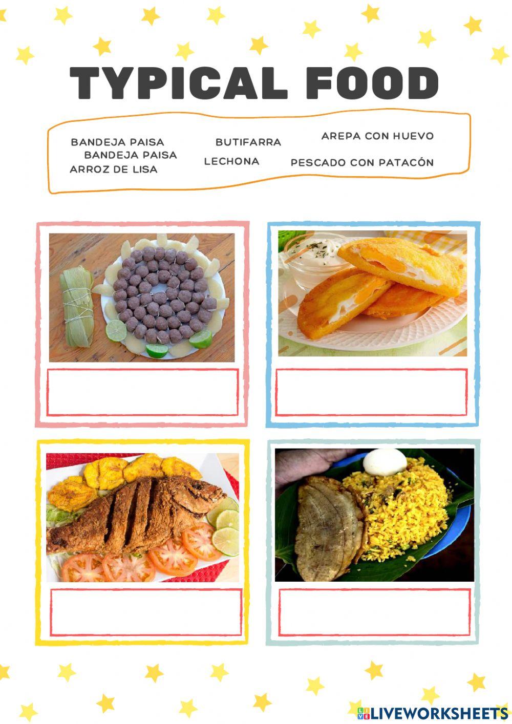 Typical Food and Famous People