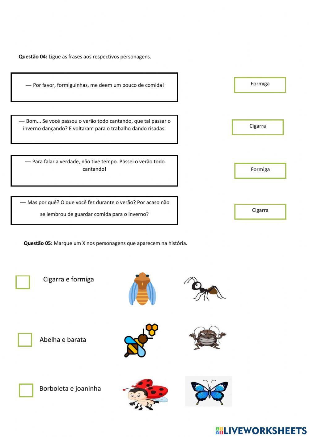 Atividade de Interpretação