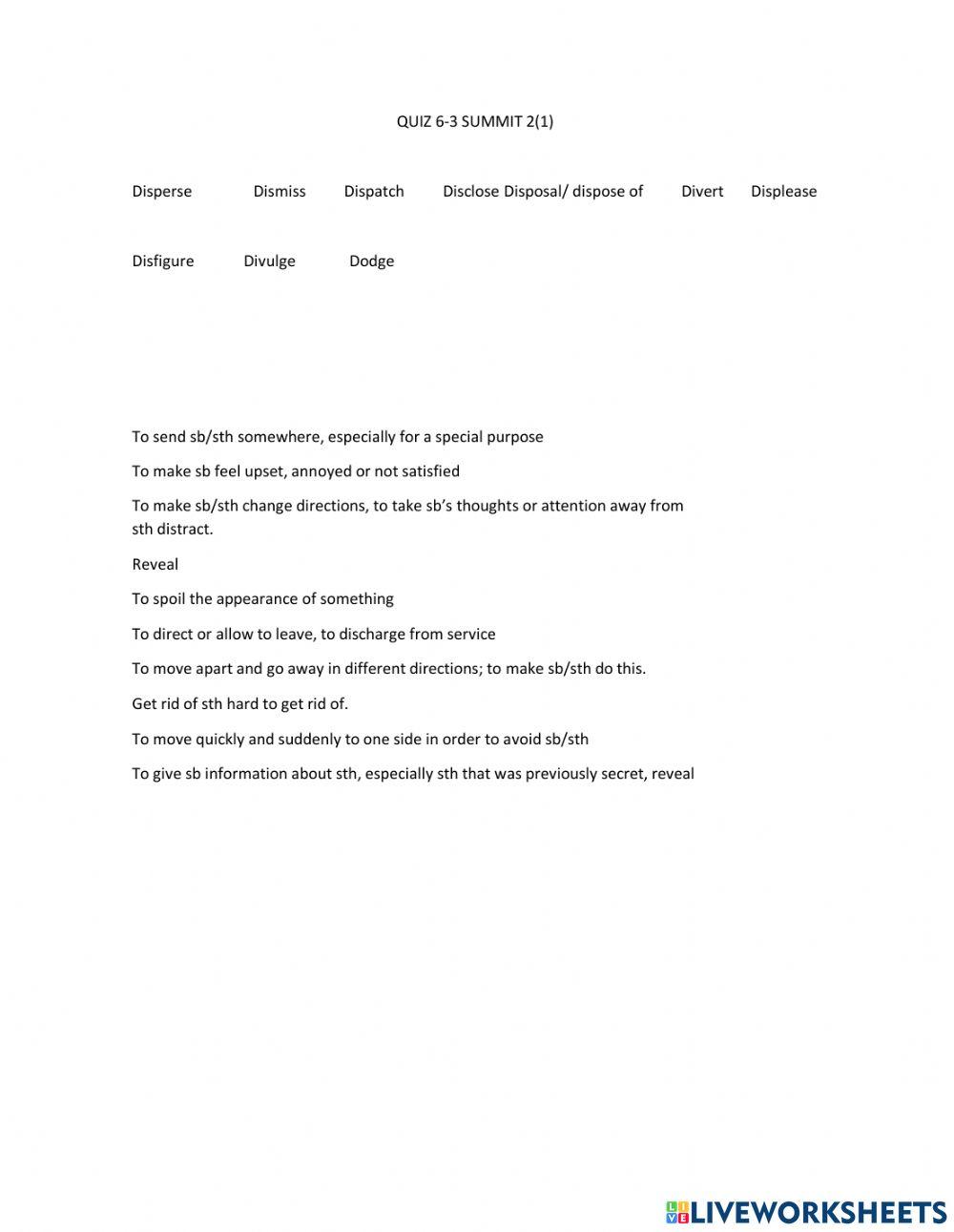 Quiz 6-3 Summit 2(1)