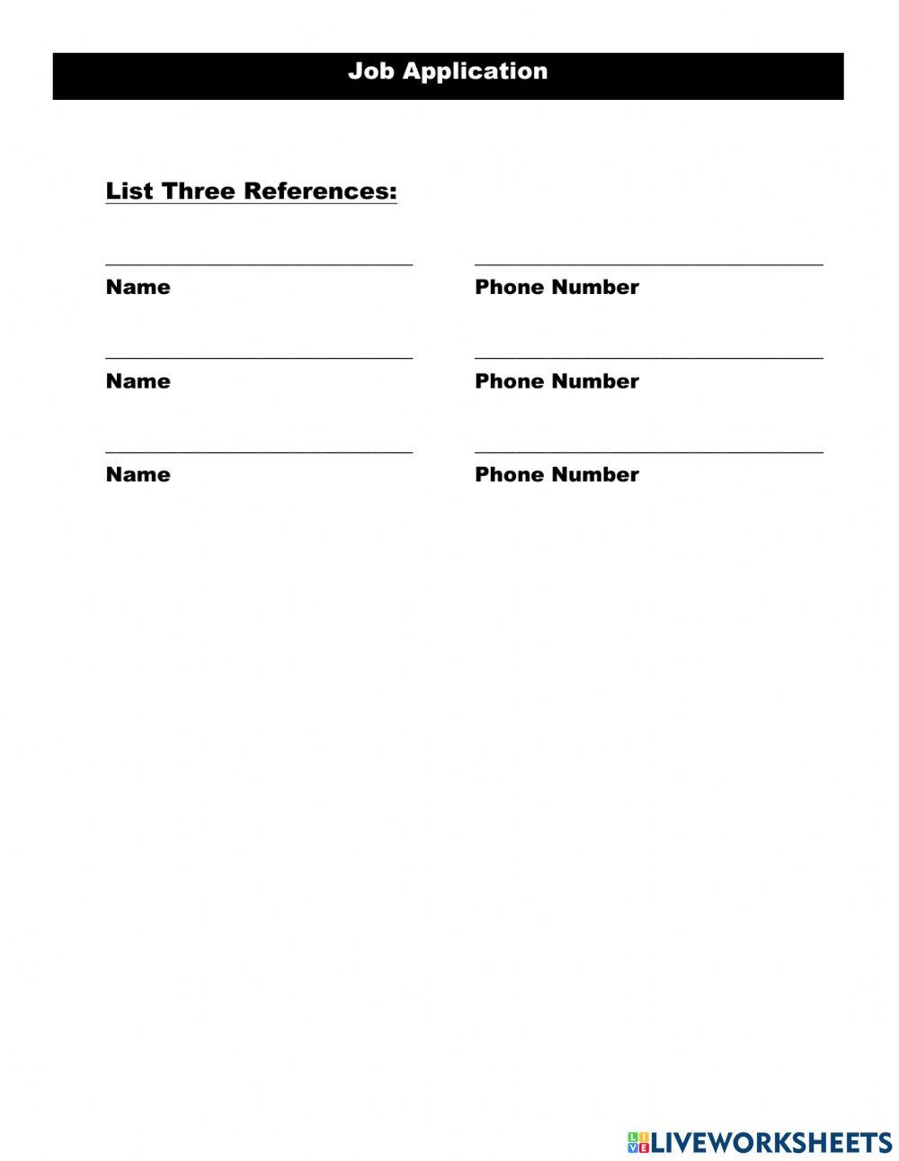 Practice Application