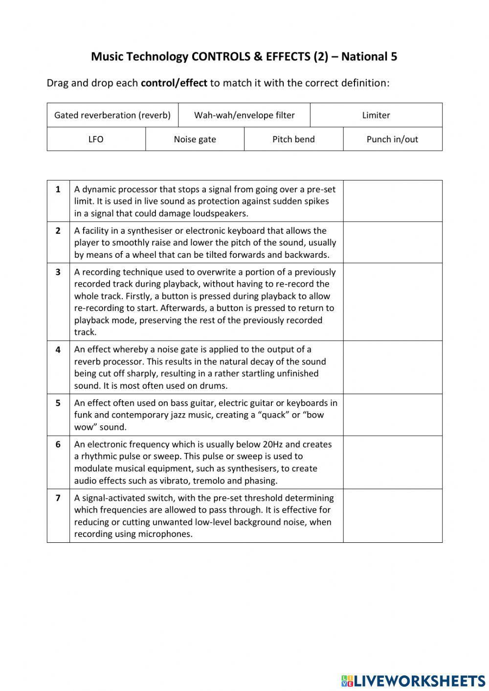 Controls & Effects (2)