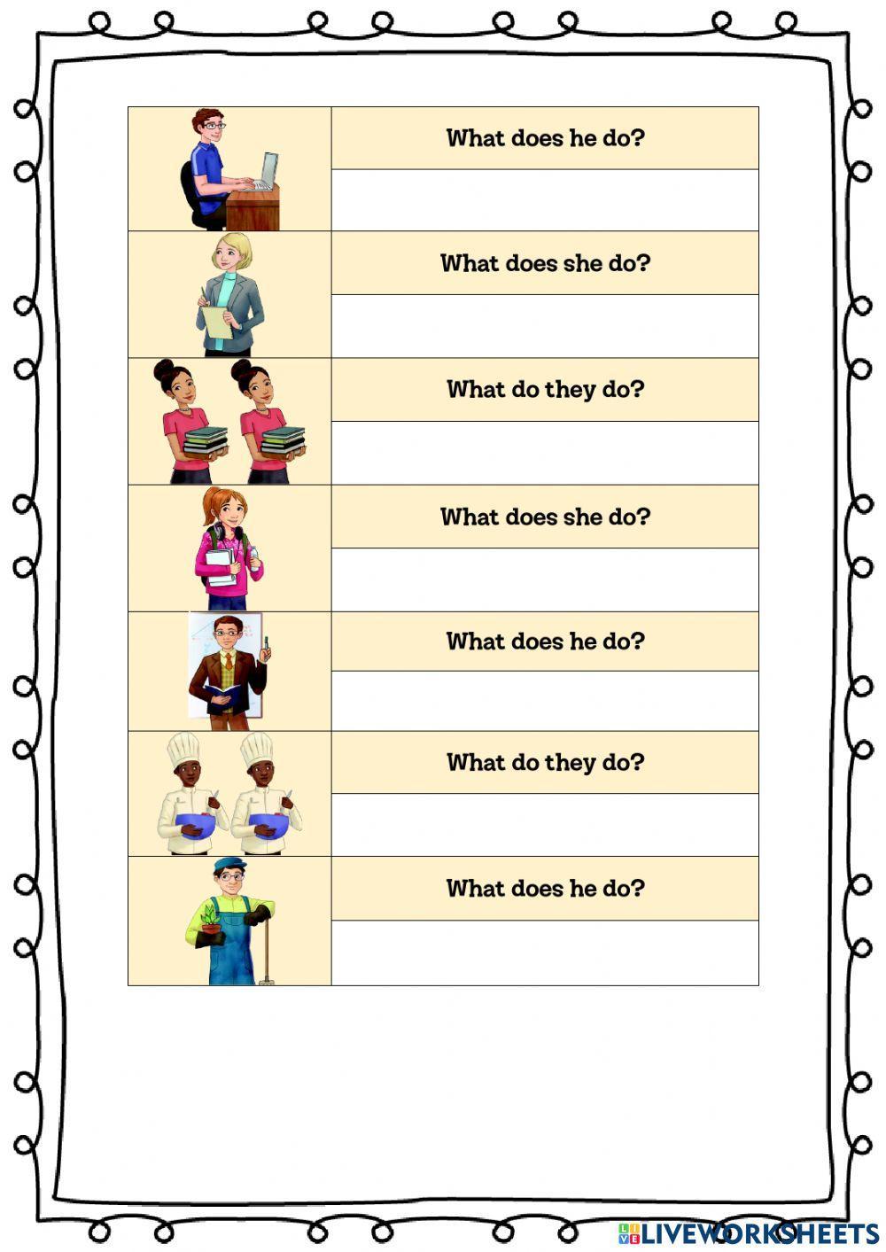 5º UD 4 - At the College Ficha 2