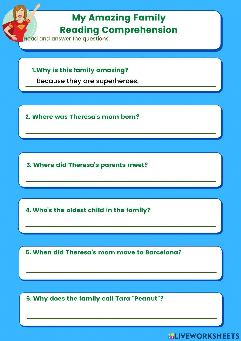 Reading Comprehension