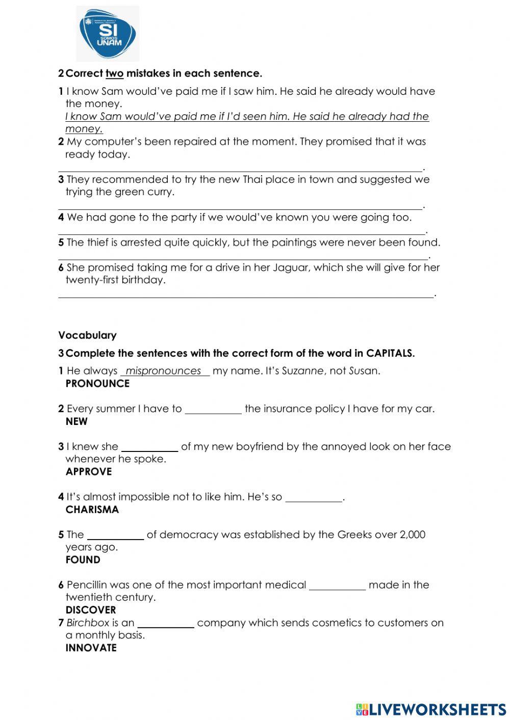 Extraordinario Prepa UNAM