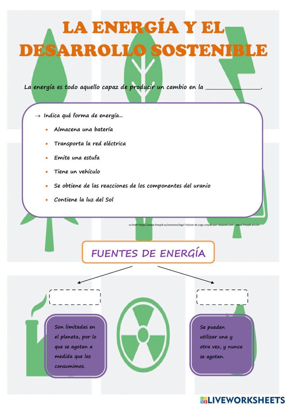 La energía y el desarrollo sostenible