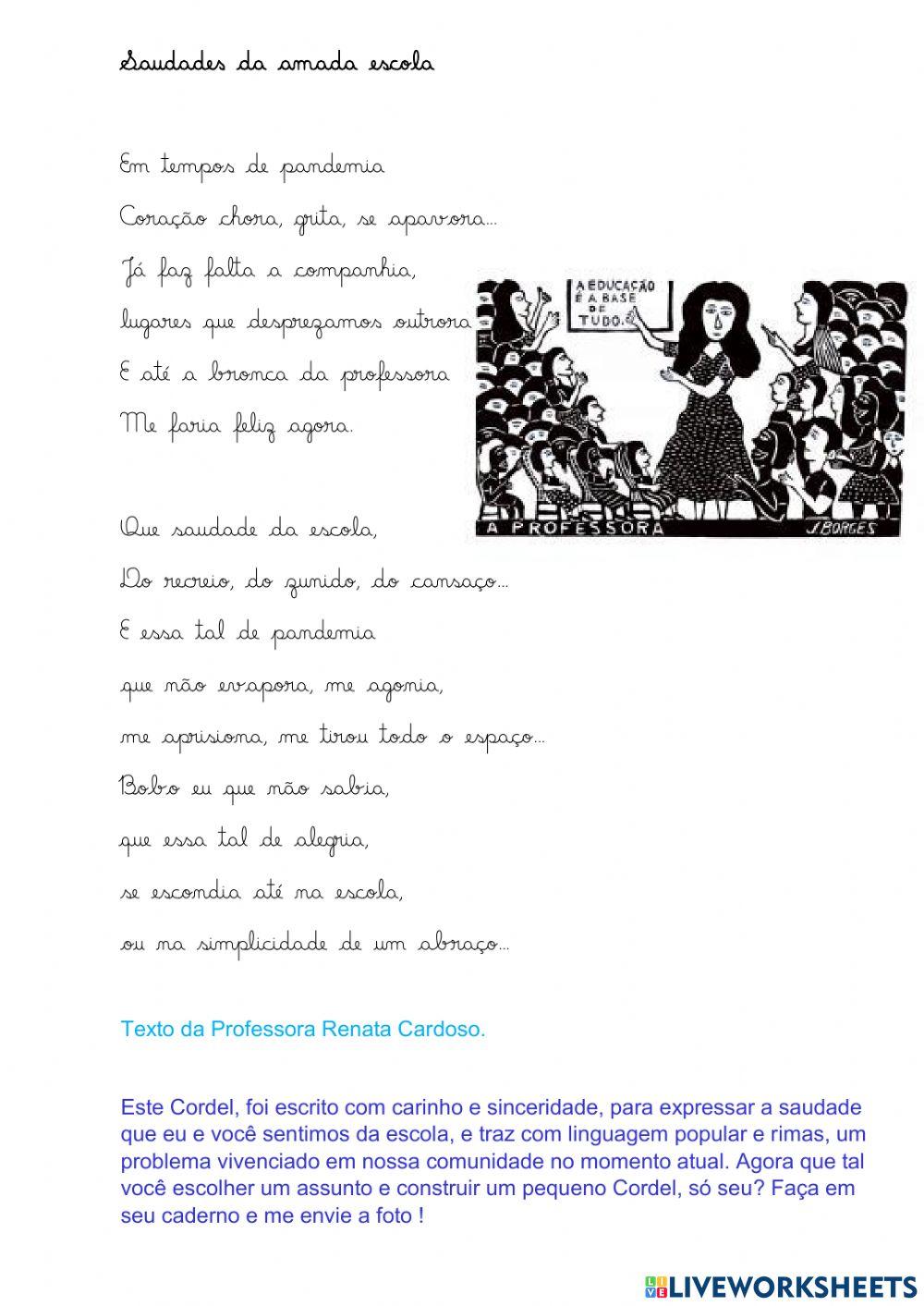 Gênero Textual Cordel