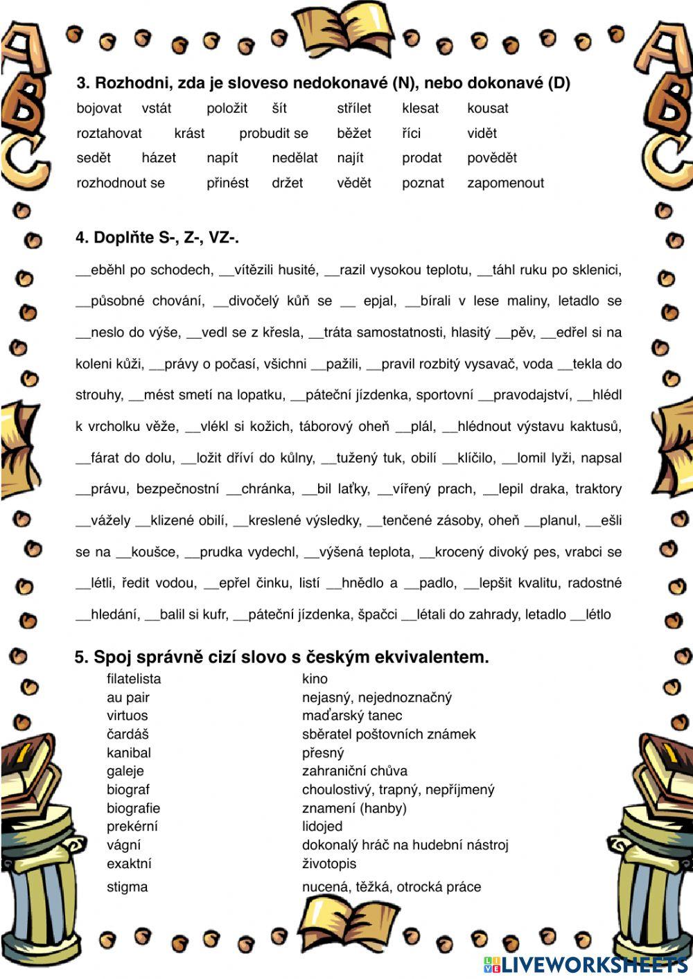 Opakování 8. třída