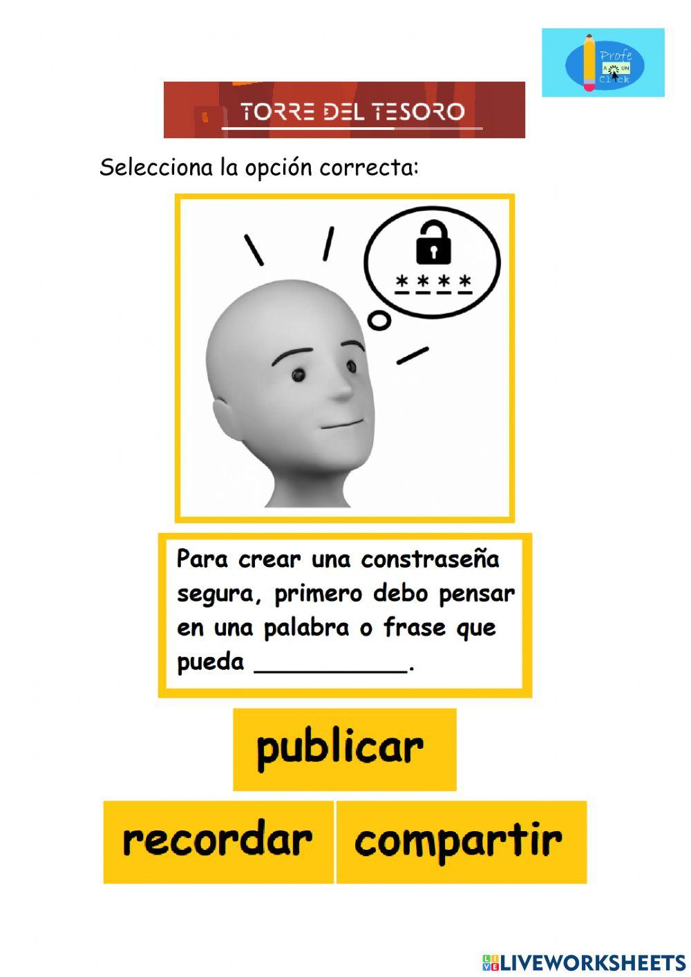 Interland - Torre del Tesoro - Contraseña Segura 2