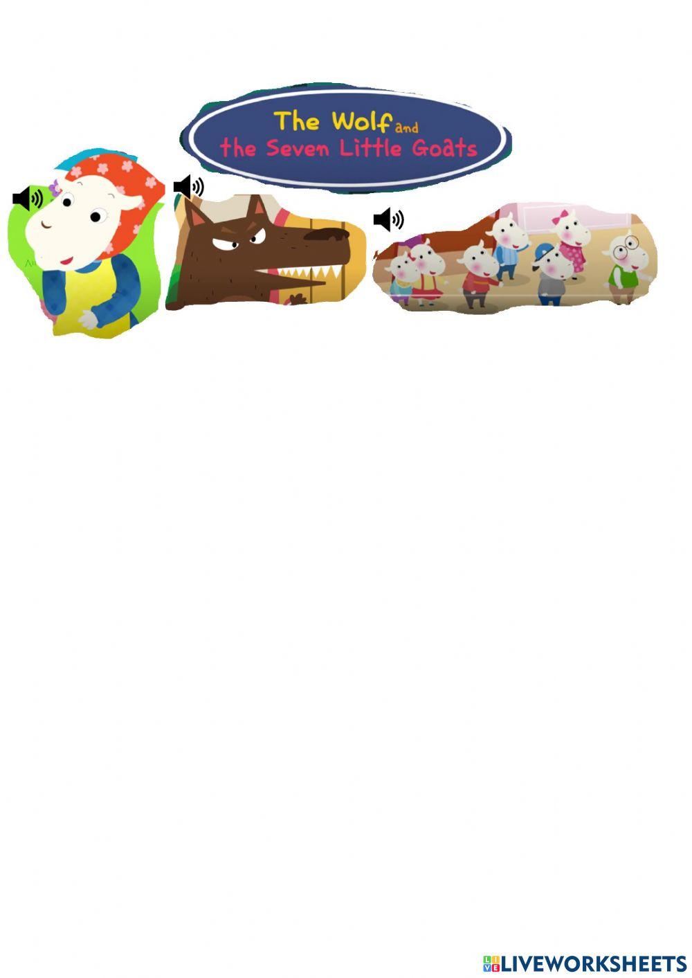 The wolf and the seven goats