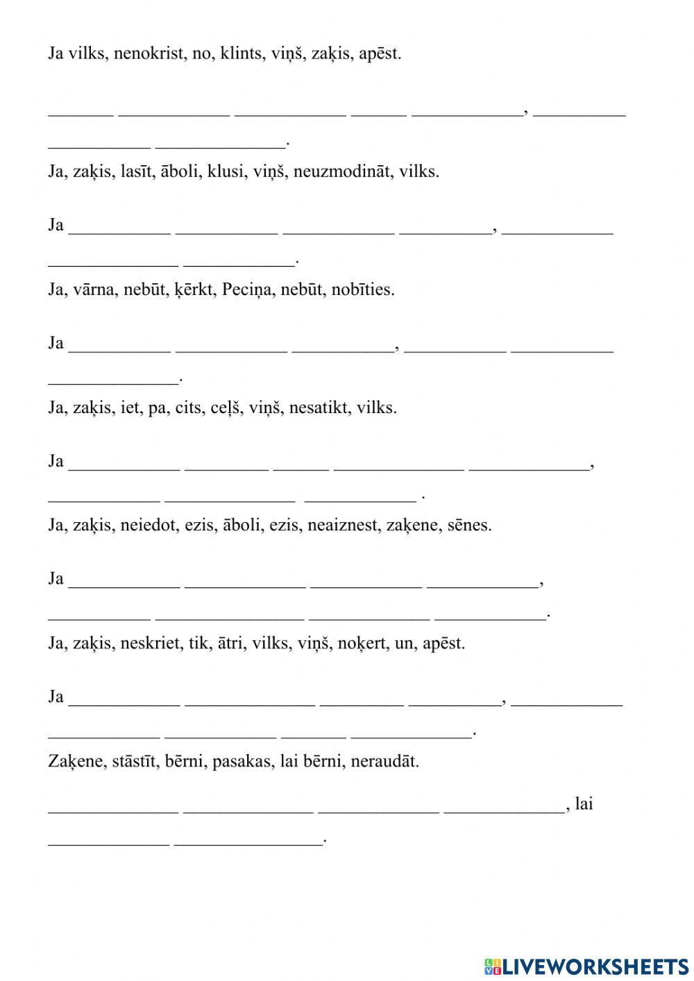 Darbības vārdu locīšana