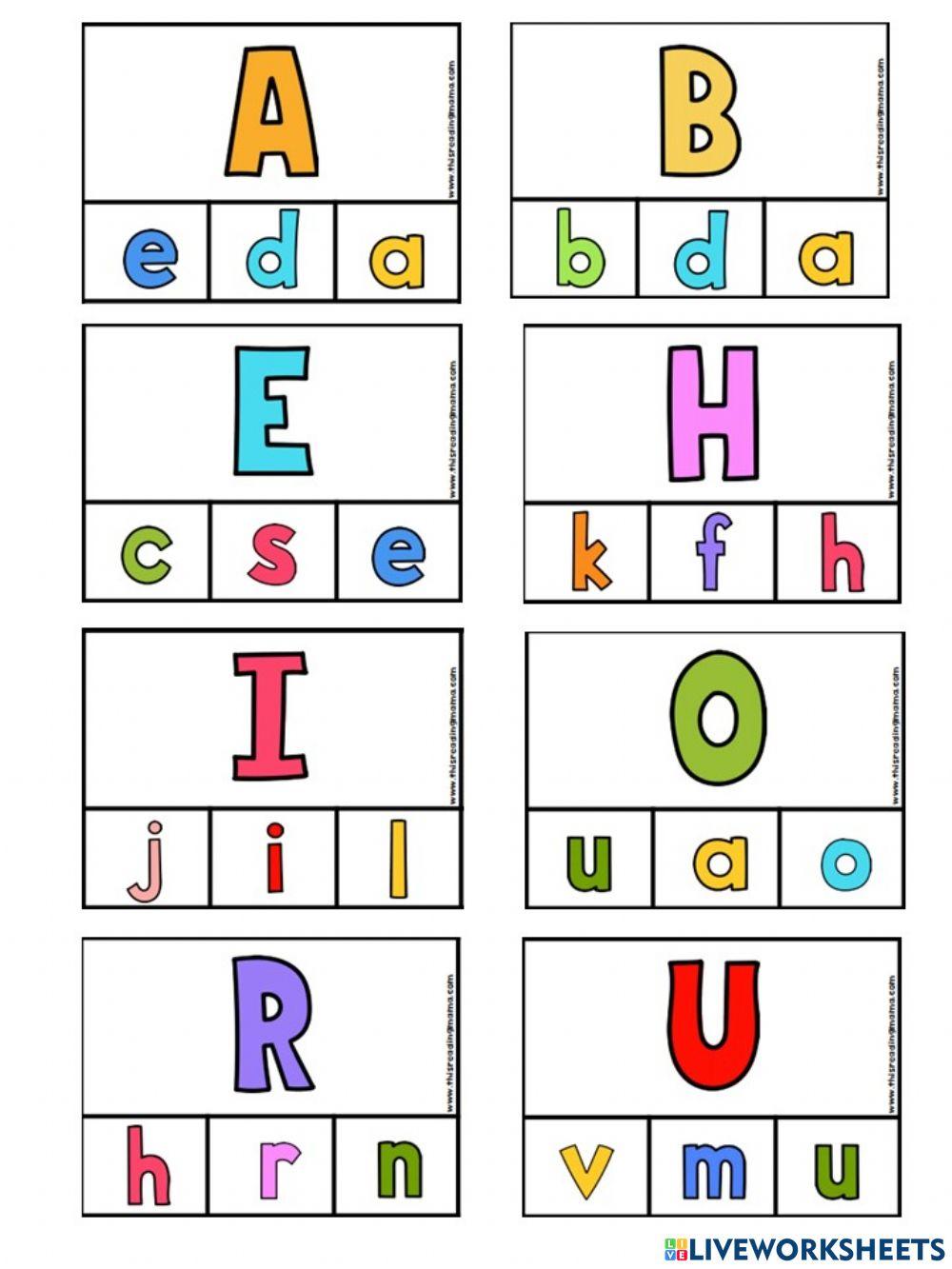 Uppercases and Lowercases