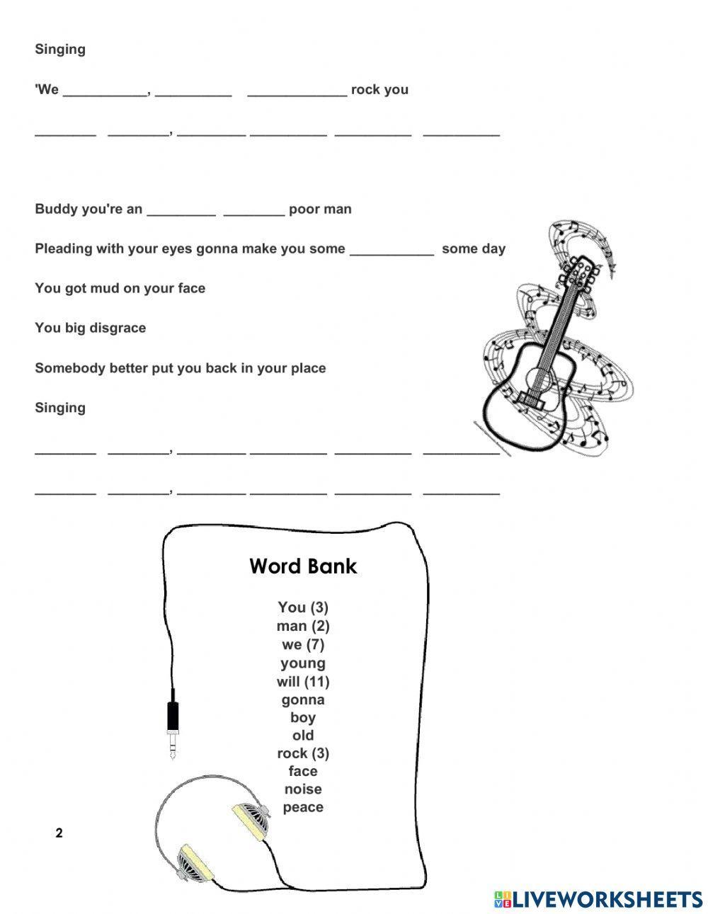 We will rock you - queen