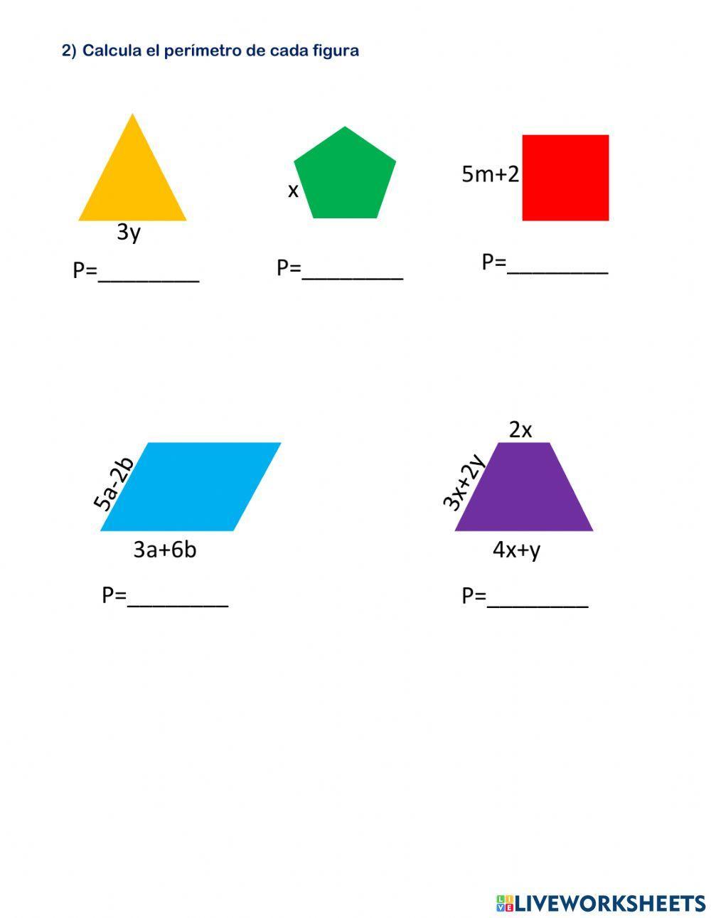 Reducción de términos semejantes