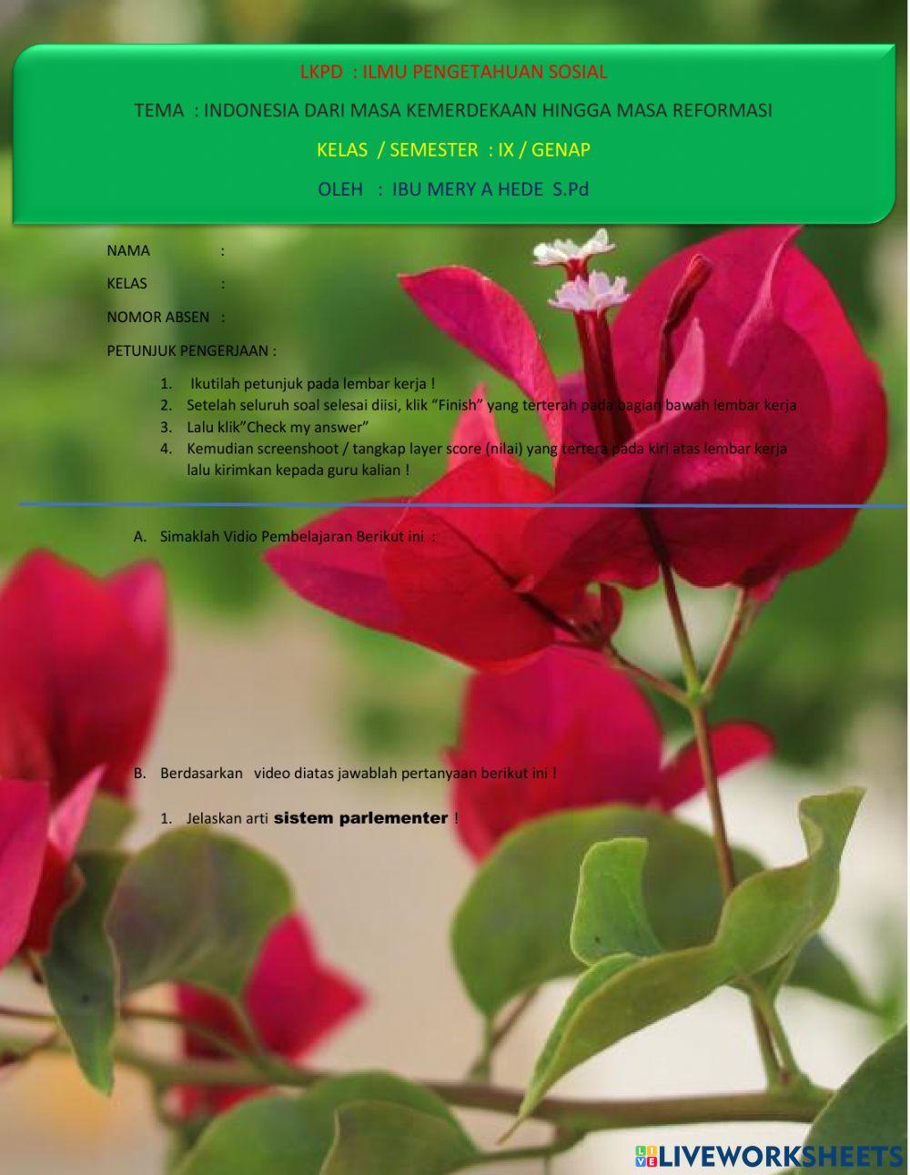 Masa Demokrasi Parlementer