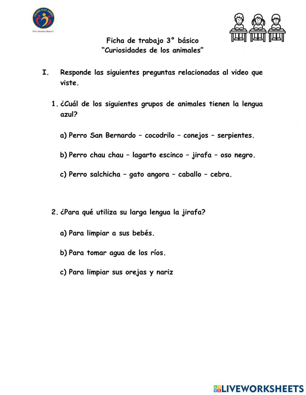 Curiosidades de los animales