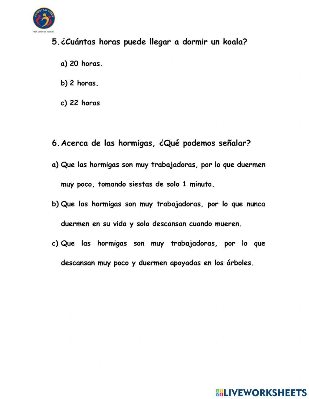 Curiosidades de los animales