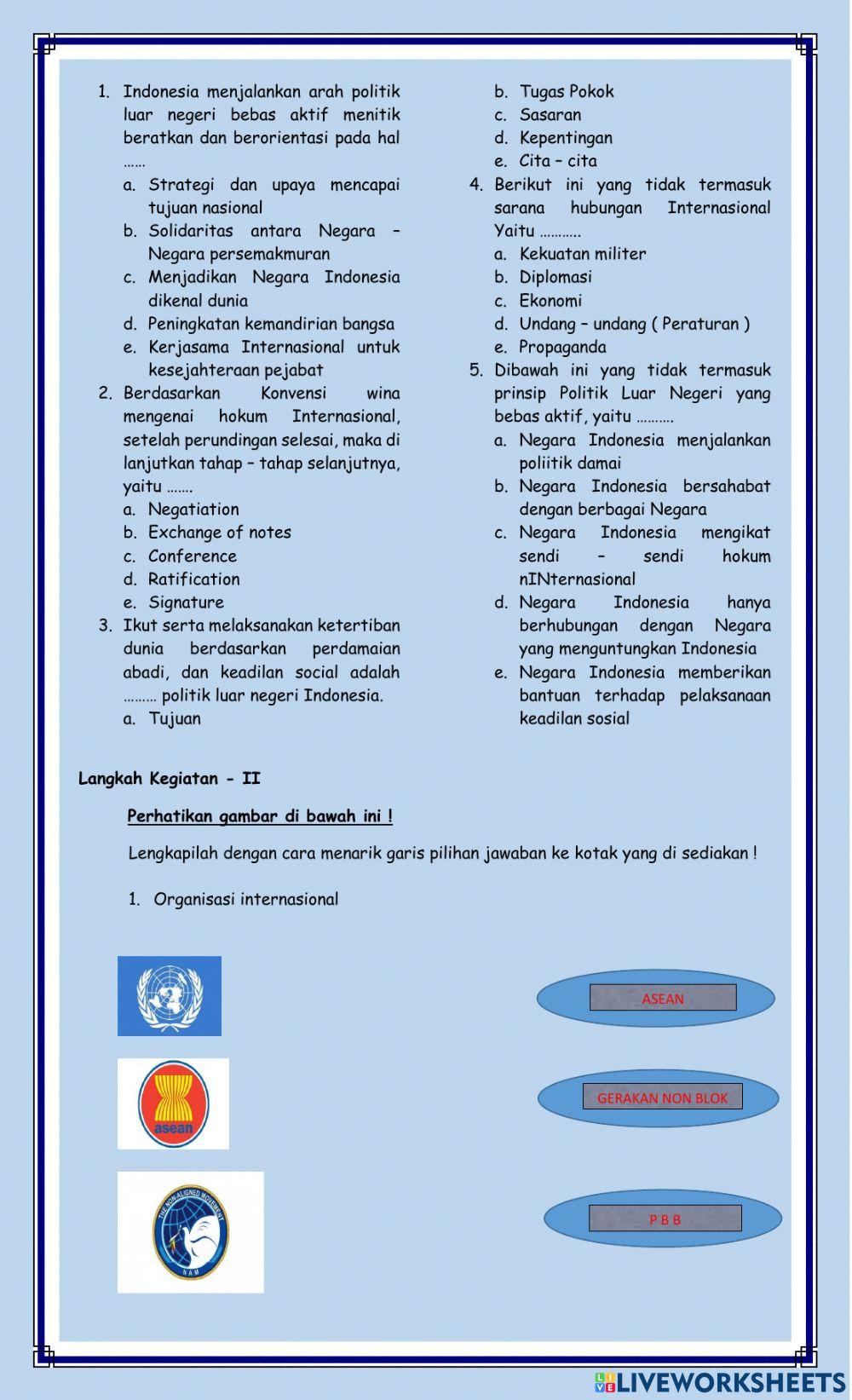 Hubungan internasional