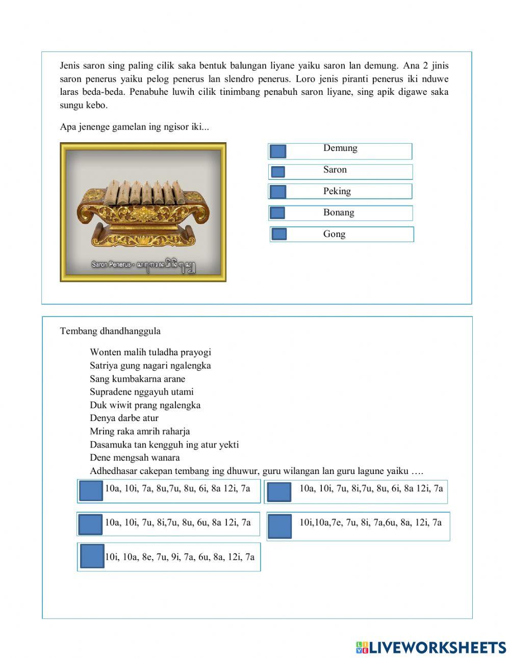 Review kls xii ganjil