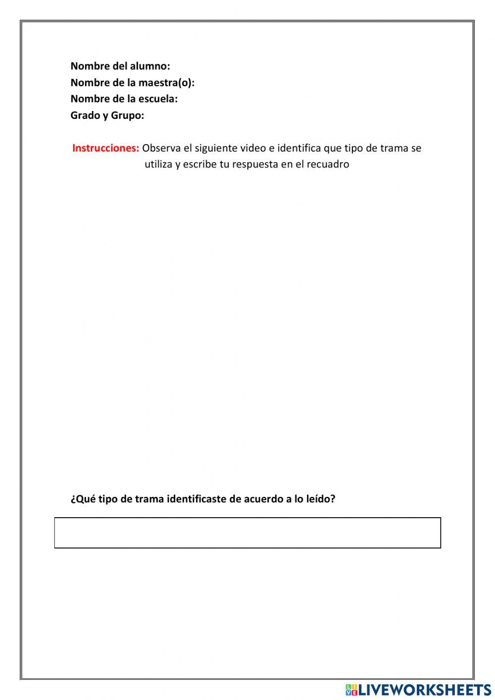 Leer un subgénero narrativo de tu preferencia