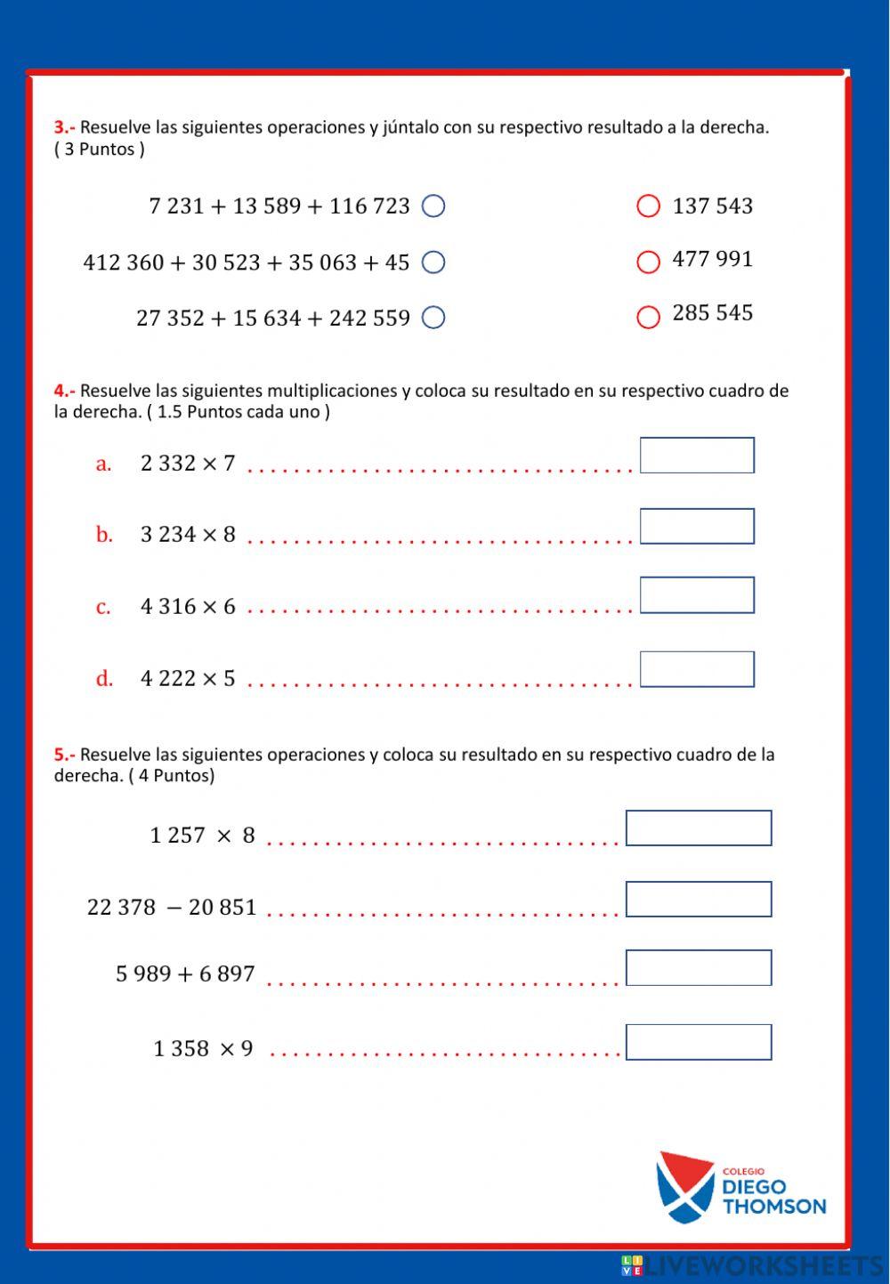 Examen de Álgebra